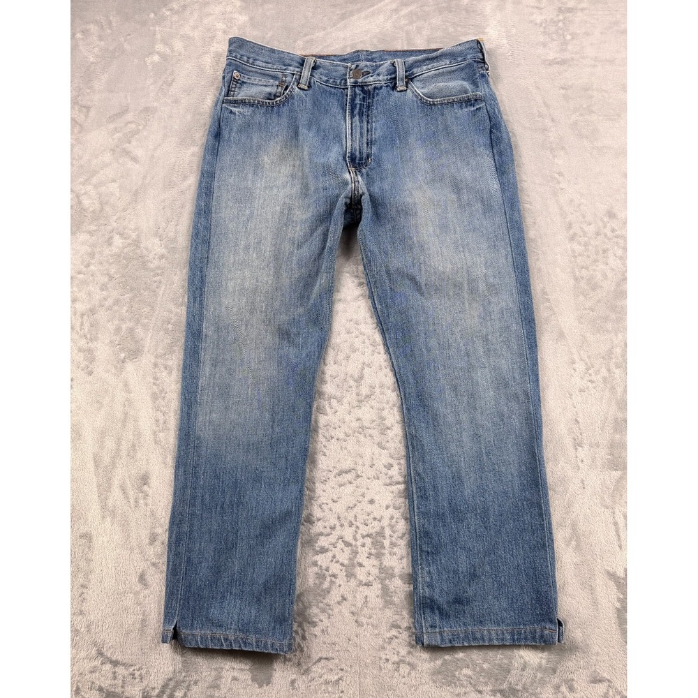 Polo Ralph Lauren Classic 867 Fit Jeans Mens‎ 34x30 (34x26) Blue Straight Denim